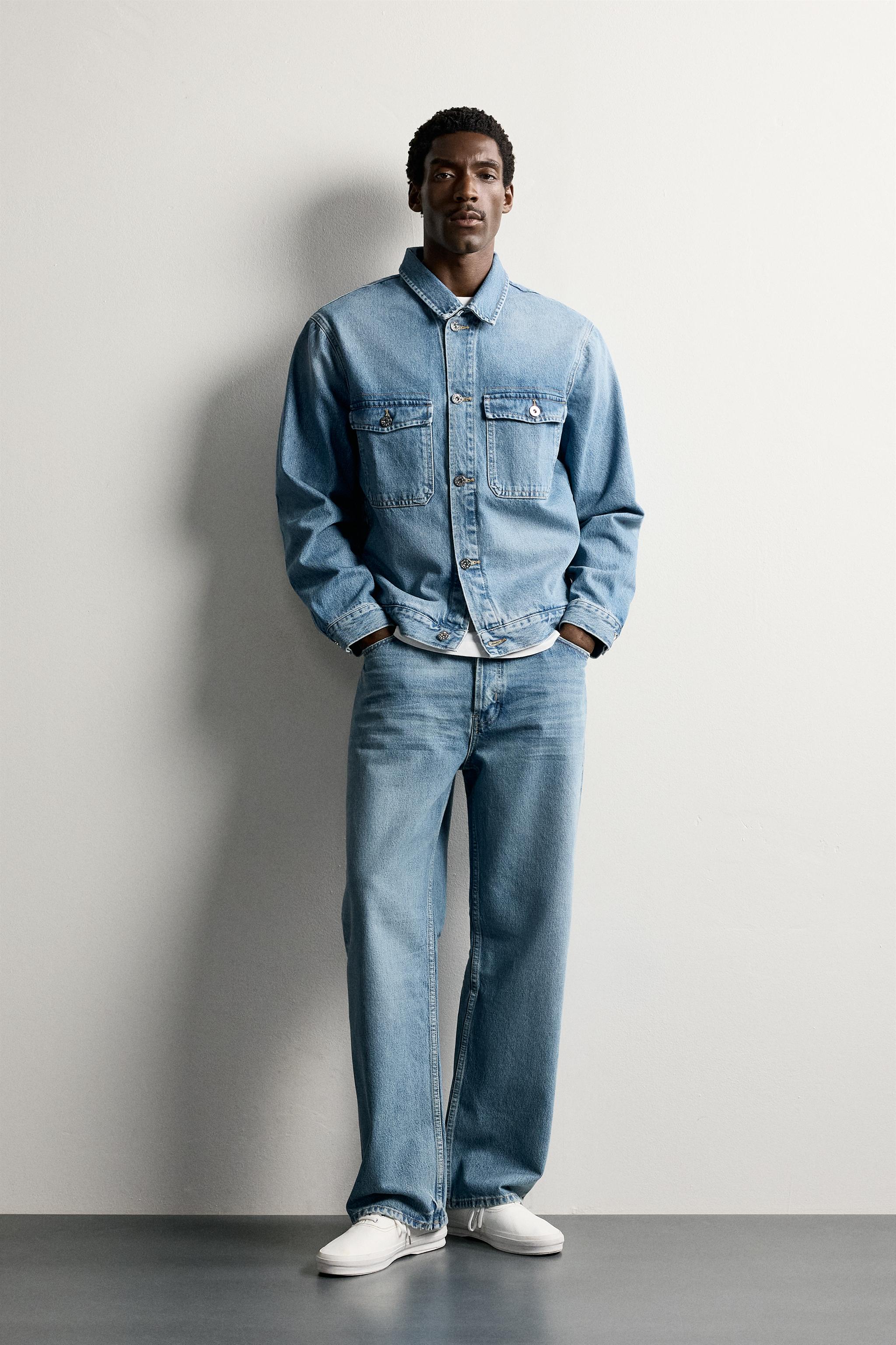 CROPPED FIT DENIM JACKET