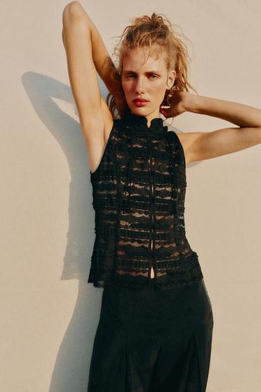 ԺԱՆՅԱԿԱՎՈՐ ԹՈՓ - Սև Zara-ից