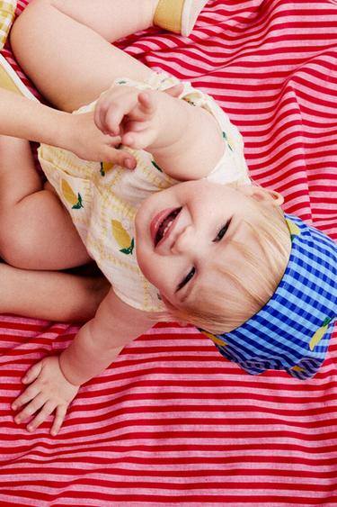 КОМБИНЕЗОН С ВЫШИВКОЙ «ЛИМОНЫ» CASA LAWA X ZARA KIDS — ЭКРЮ от Zara