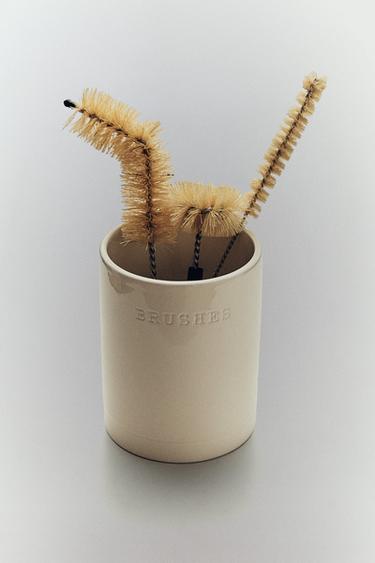 POT À USTENSILES CÉRAMIQUE - Crème de Zara - Image 6