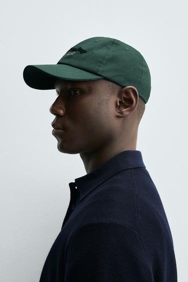 CASQUETTE BRODERIE COMBINÉE - Vert de Zara - Image 1