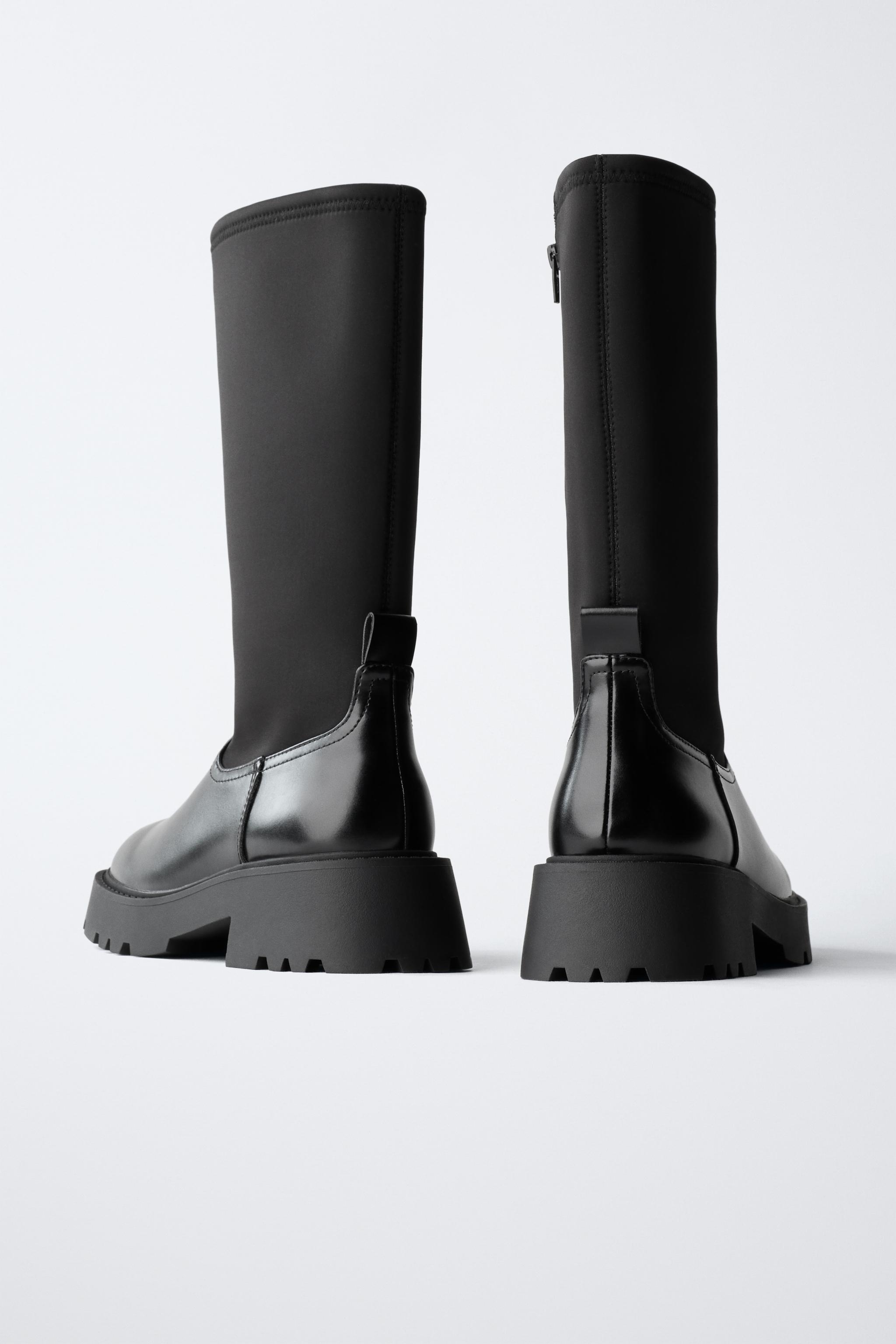 HIGH SHAFT SOCK BOOTS