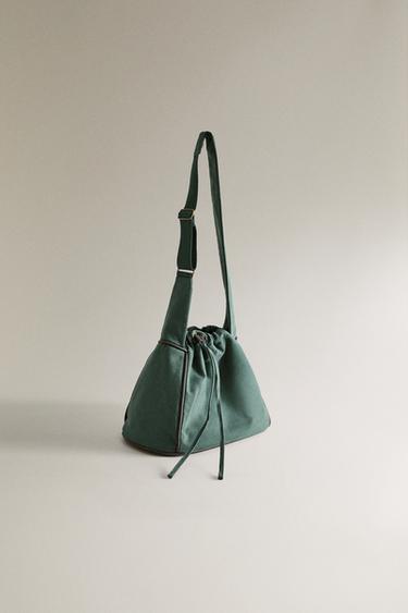 HUNDETRAGETASCHE AUS BAUMWOLLE - Grün von Zara