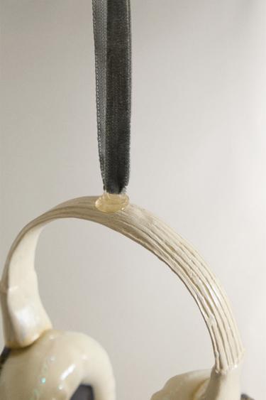 HELMETS CHRISTMAS TREE DECORATION - Ecru by Zara - Image 3