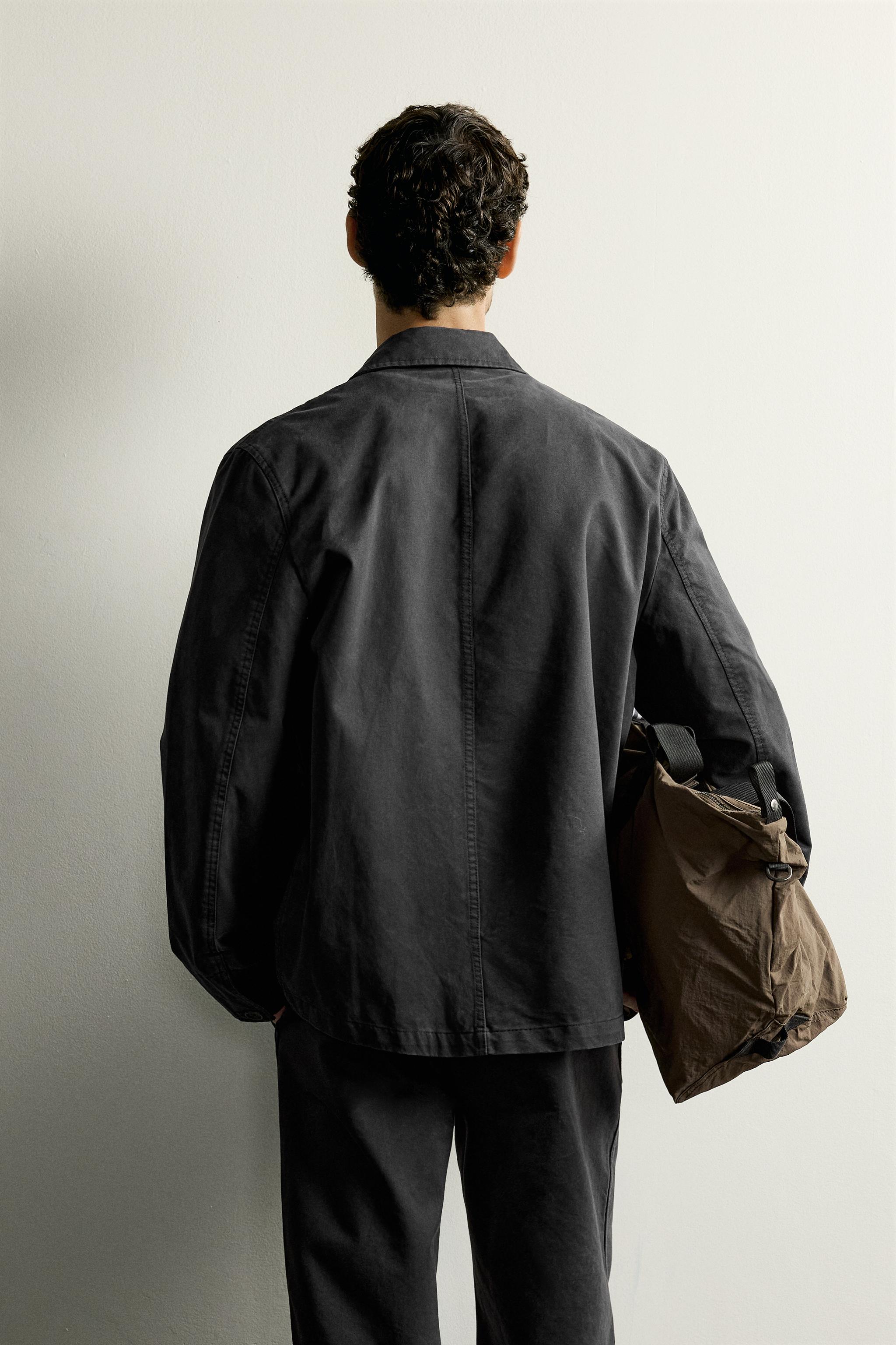 REGULAR FIT POCKET OVERSHIRT