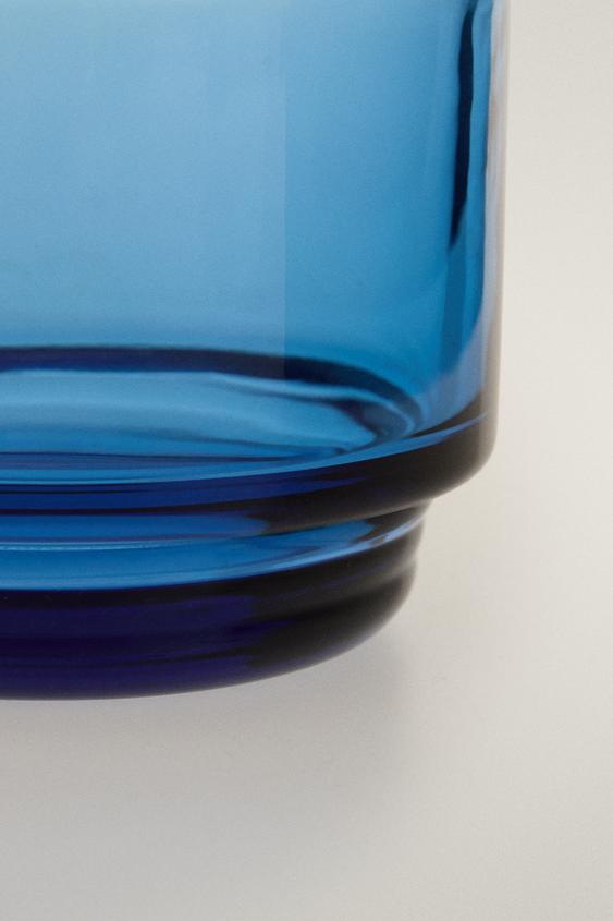 GRANDE TASSE EN VERRE - Bleu de Zara - Image 3