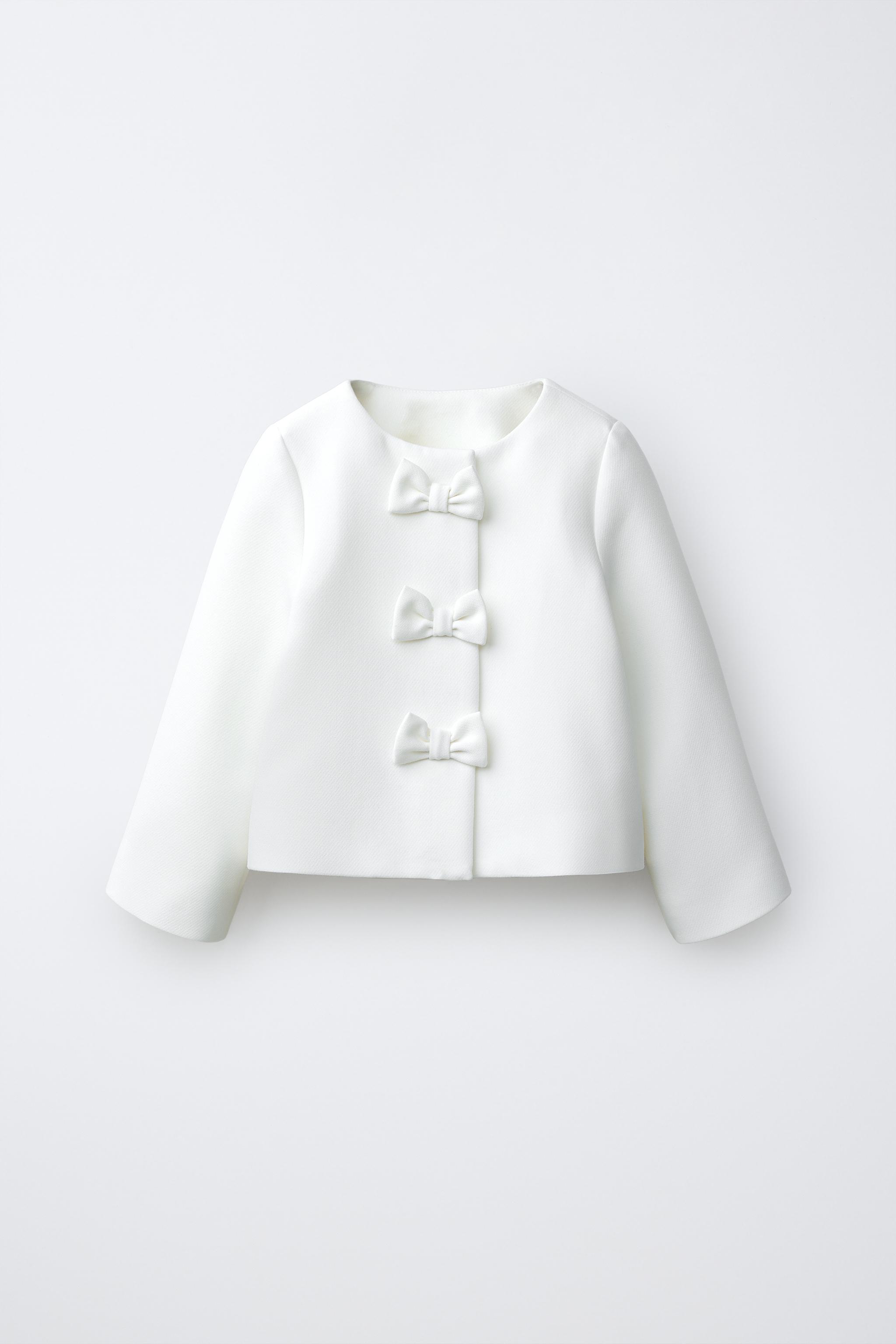 BOW JACKET - Oyster-white | ZARA United States