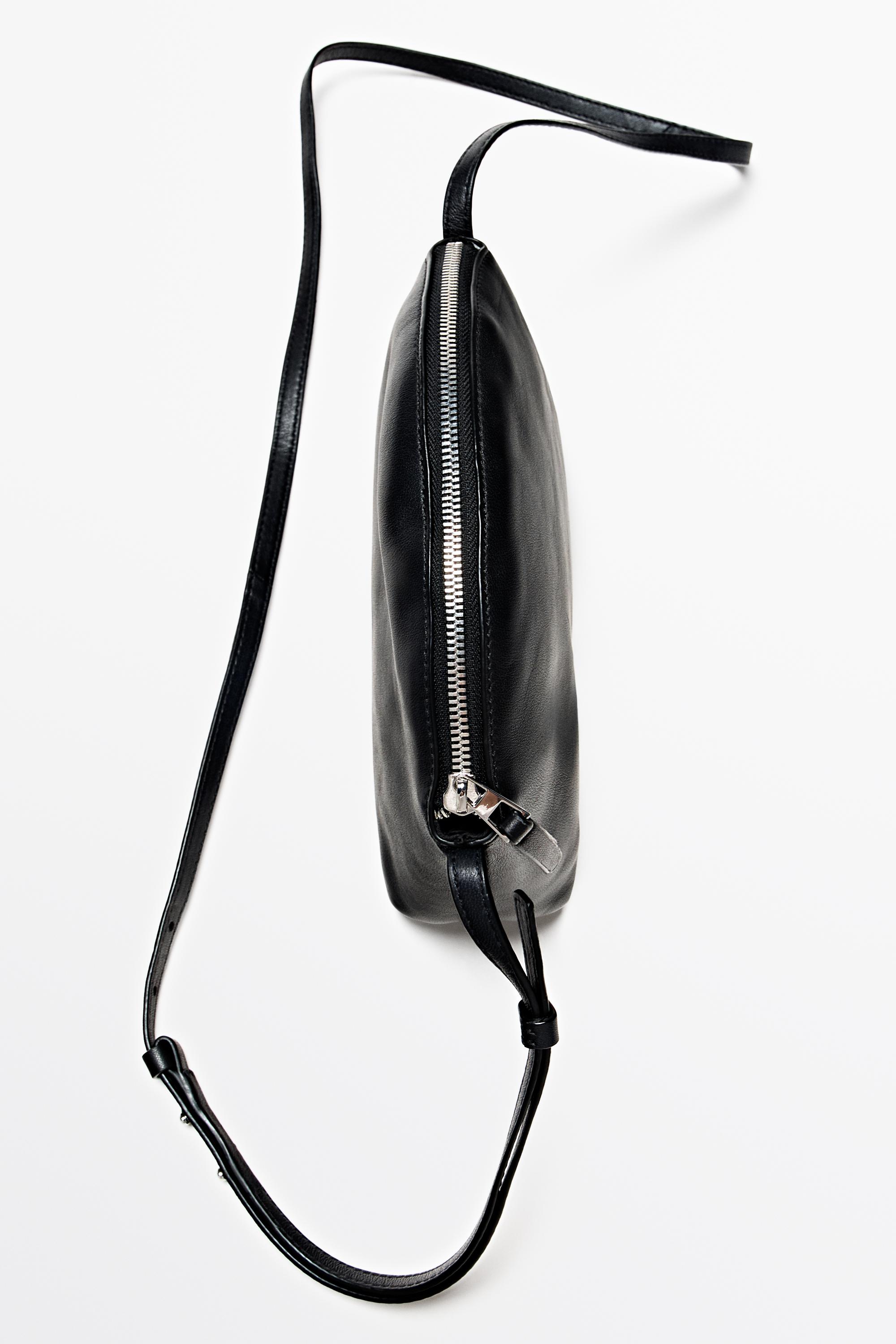 Sac à bandoulière en cuir nappa