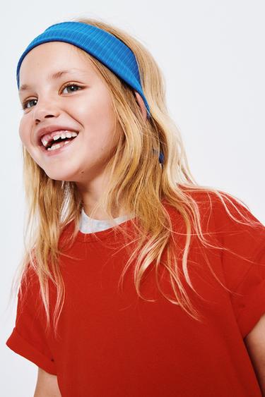 CAMISETA LISA - Rojo de Zara