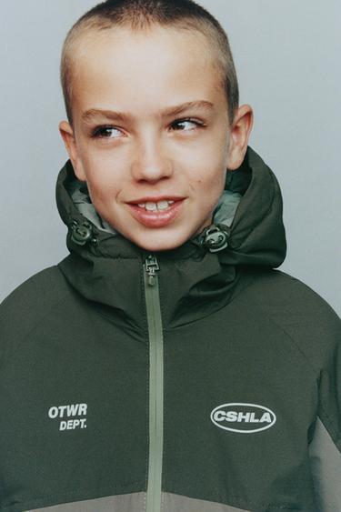 PADDED ZIP-UP JACKET - Khaki by Zara