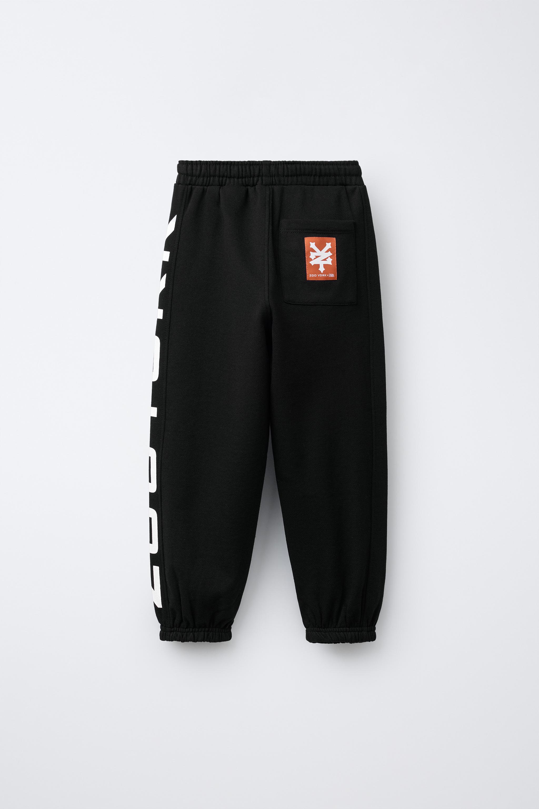 ZOO YORK® X ZARA JOGGING PANTS - Black | ZARA United States