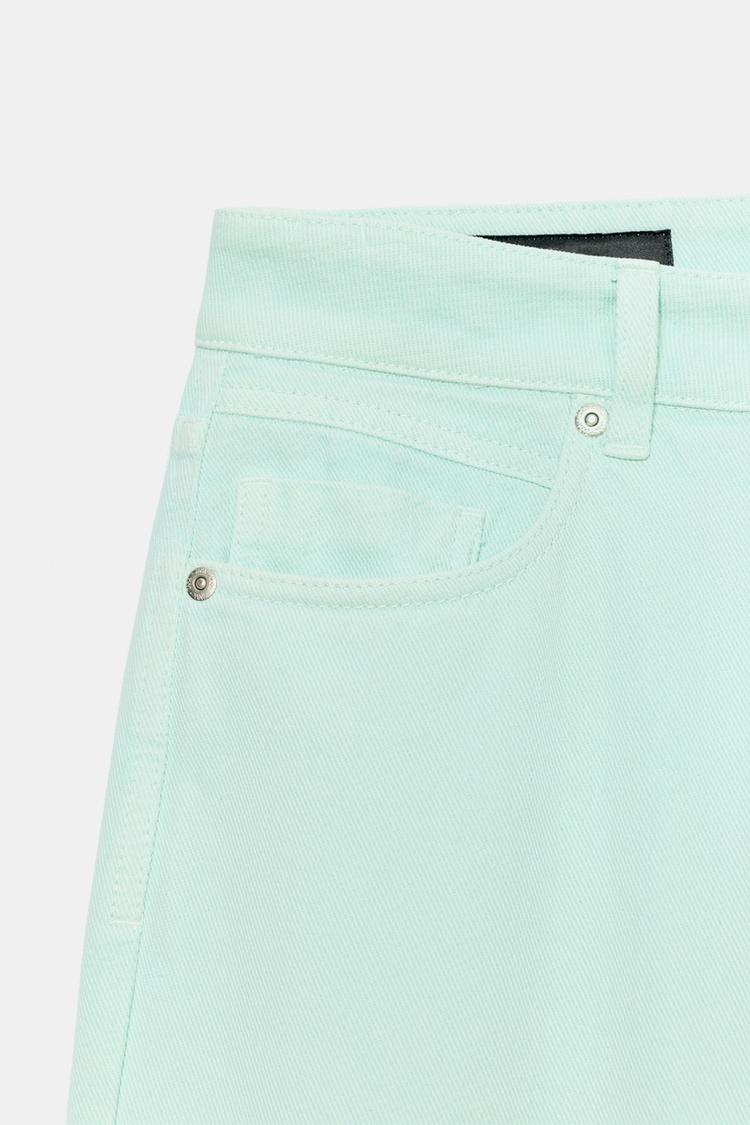 Jeans Z1975 de tiro alto, corte regular y largo 4