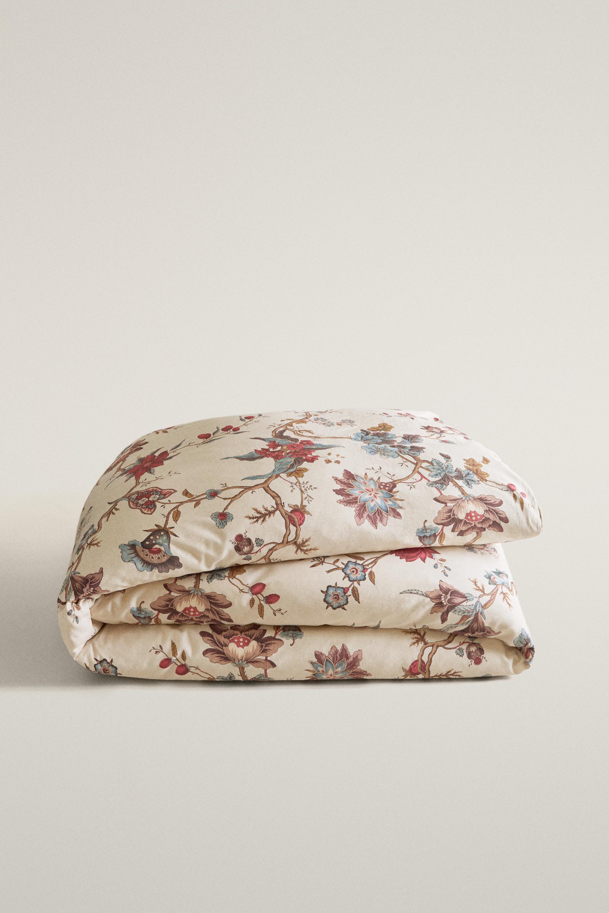 FLORAL SATEEN DUVET COVER | KATHARINE POLE