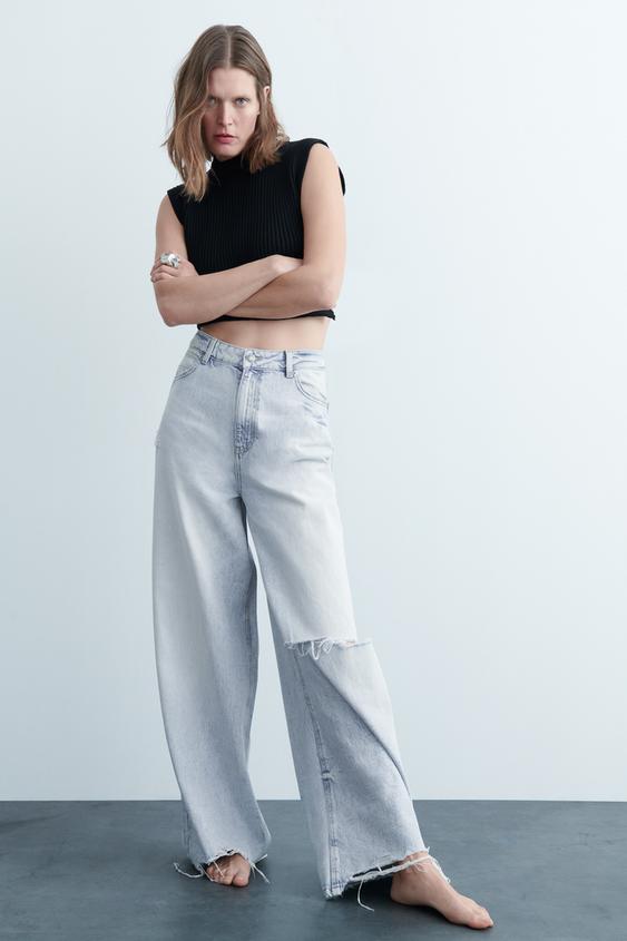 ZW FULL LENGTH JEANS Light blue ZARA New Zealand