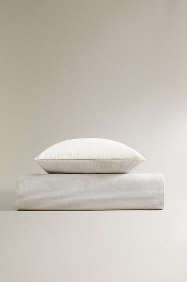 CHILDREN'S STRIPED DUVET COVER - Blue grey by Zara