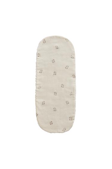 KIDS' BUNNY SHOULDER BIB - Cream by Zara