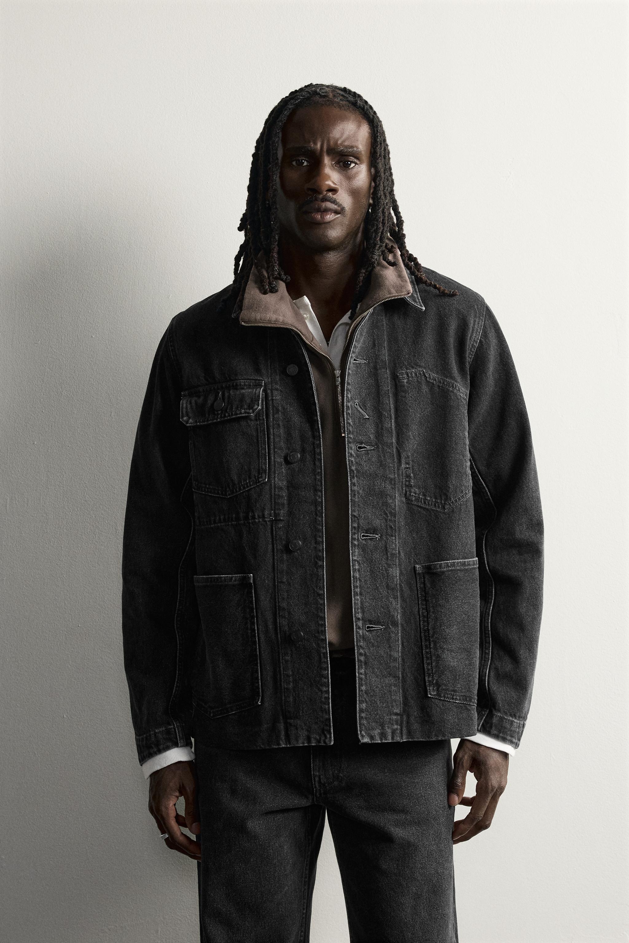 Мужские куртки Zara TANAKA NY TYO LTD.© 2026 DENIM POCKET JACKET — фото 2