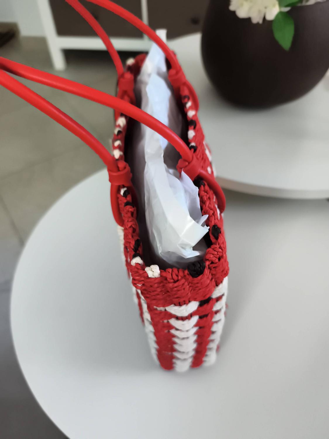 BRAIDED-EFFECT MINI TOTE BAG - Image 3