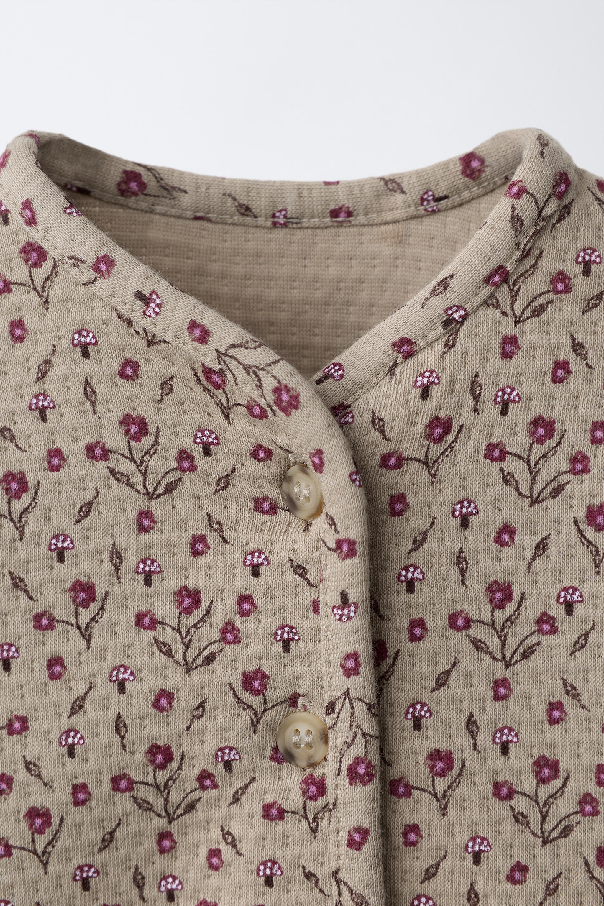 VESTE TEXTURÉE FLEURS