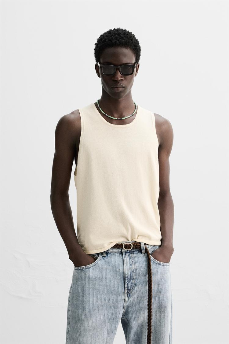 LIGHT KNIT TANK TOP