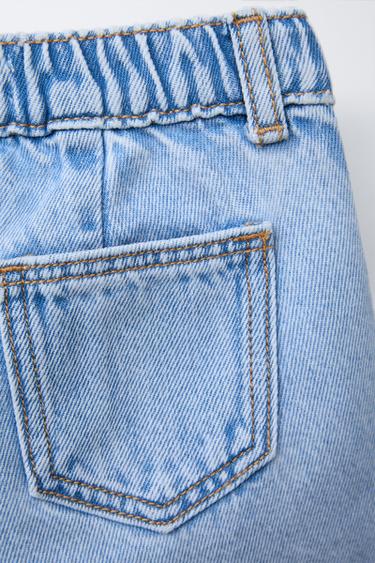 DENIM BERMUDA SHORTS - Light blue by Zara - Image 3