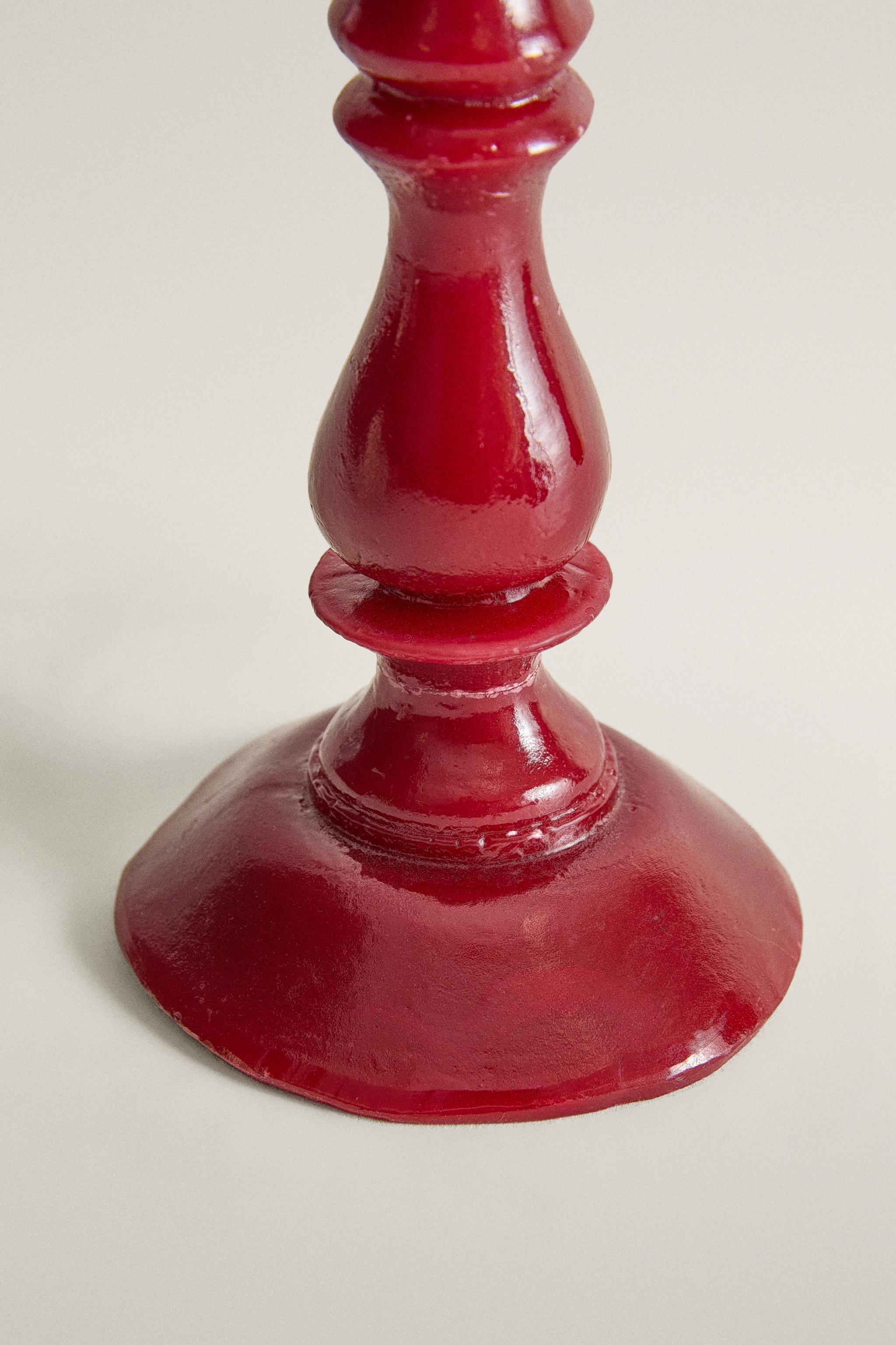 CHRISTMAS DECORATIVE CANDLESTICK CANDLE