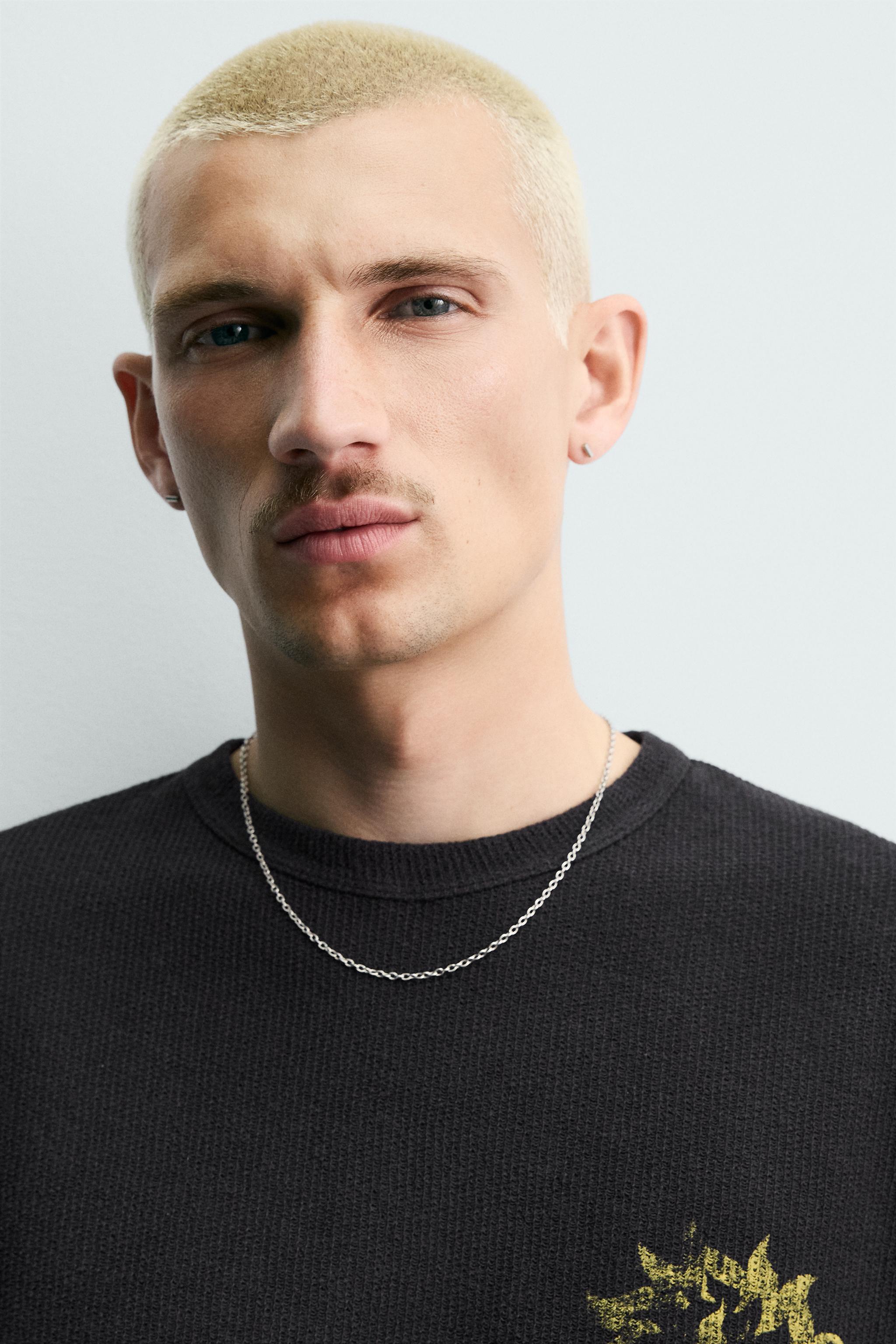 WASHED KNIT PRINTED T-SHIRT