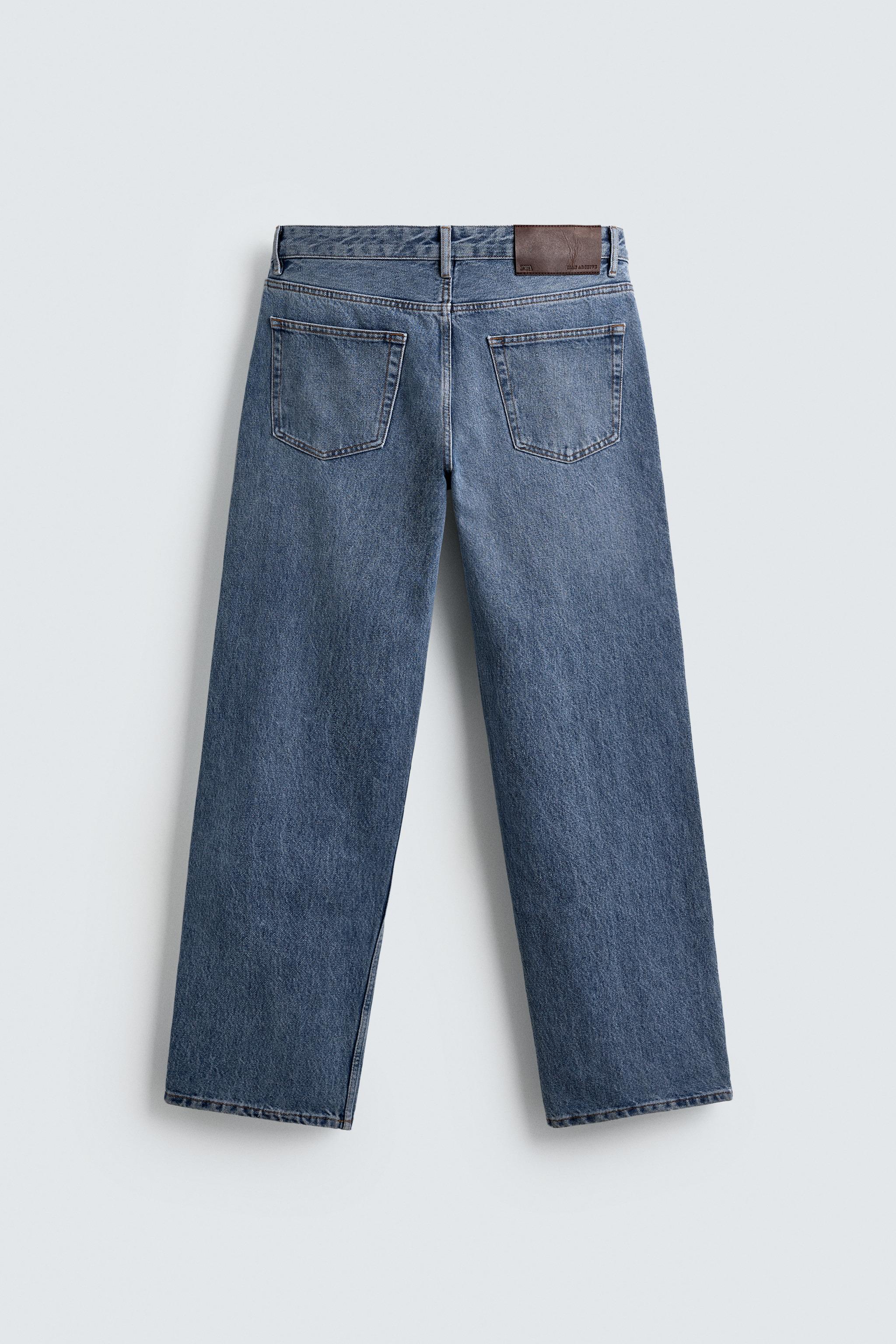 ZARA Blue Denimブルーデニム ZARA デニムブルー バギーフィット