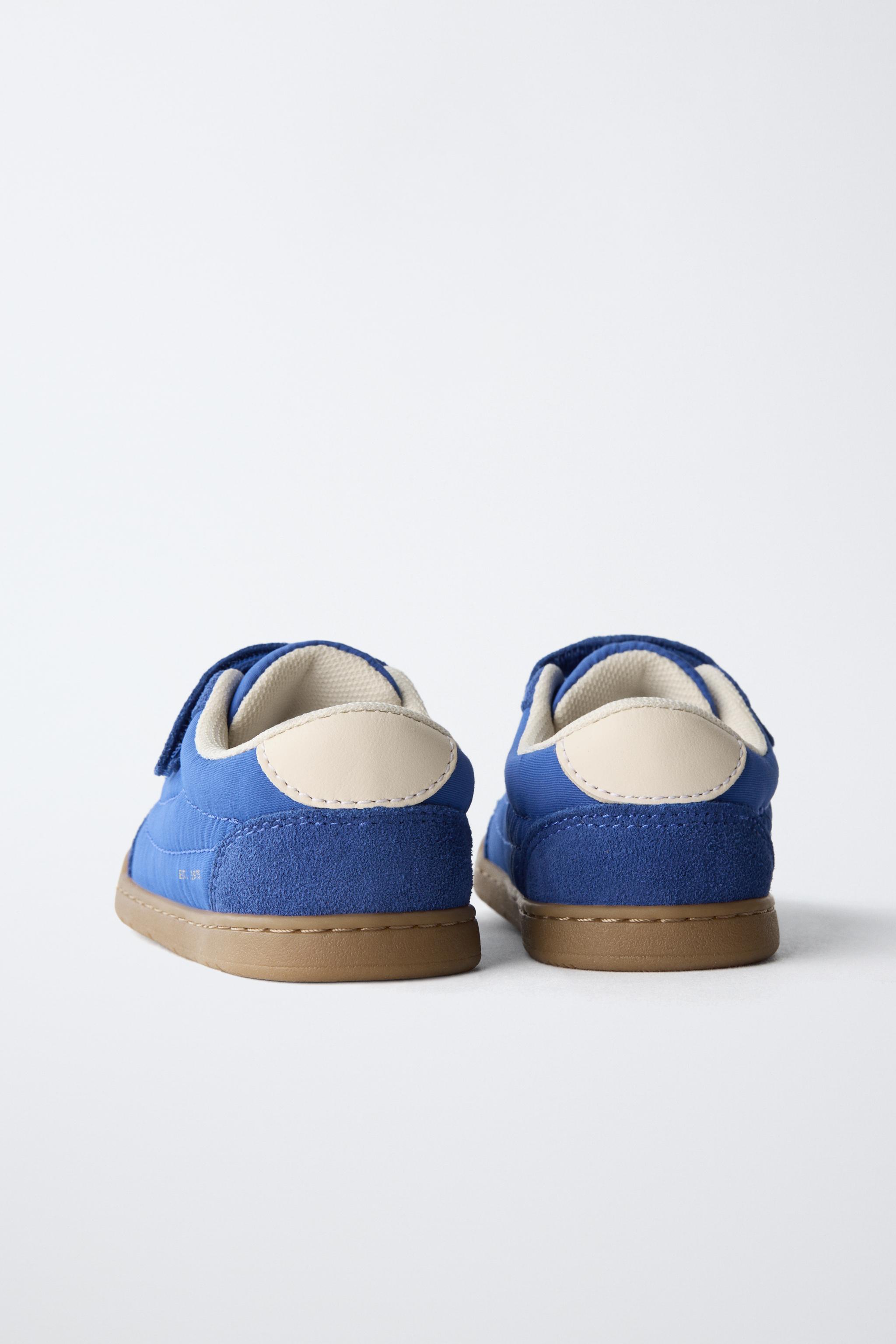 Детские кроссовки Zara RETRO BAREFOOT SNEAKERS — фото 7