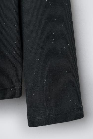 6-14 ANS/ PYJAMA BRODÉ À PAILLETTES - Gris anthracite de Zara - Image 6