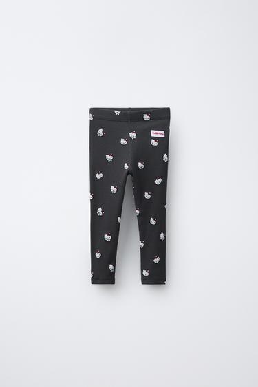 ЛЕГГИНСЫ HELLO KITTY © SANRIO В РУБЧИК — АНТРАЦИТОВО-СЕРЫЙ от Zara