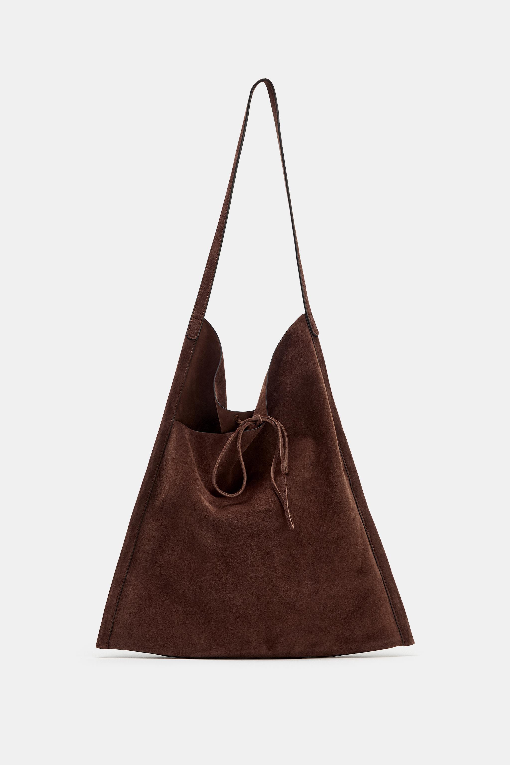 SAC PLAT EN CUIR À NOEUD