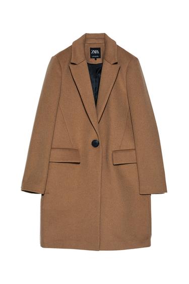 MASCULINE COAT WITH POCKETS