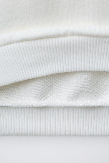 SWEAT IMPRIMÉ CASA LAWA X ZARA KIDS - Blanc cassé de Zara - Image 3