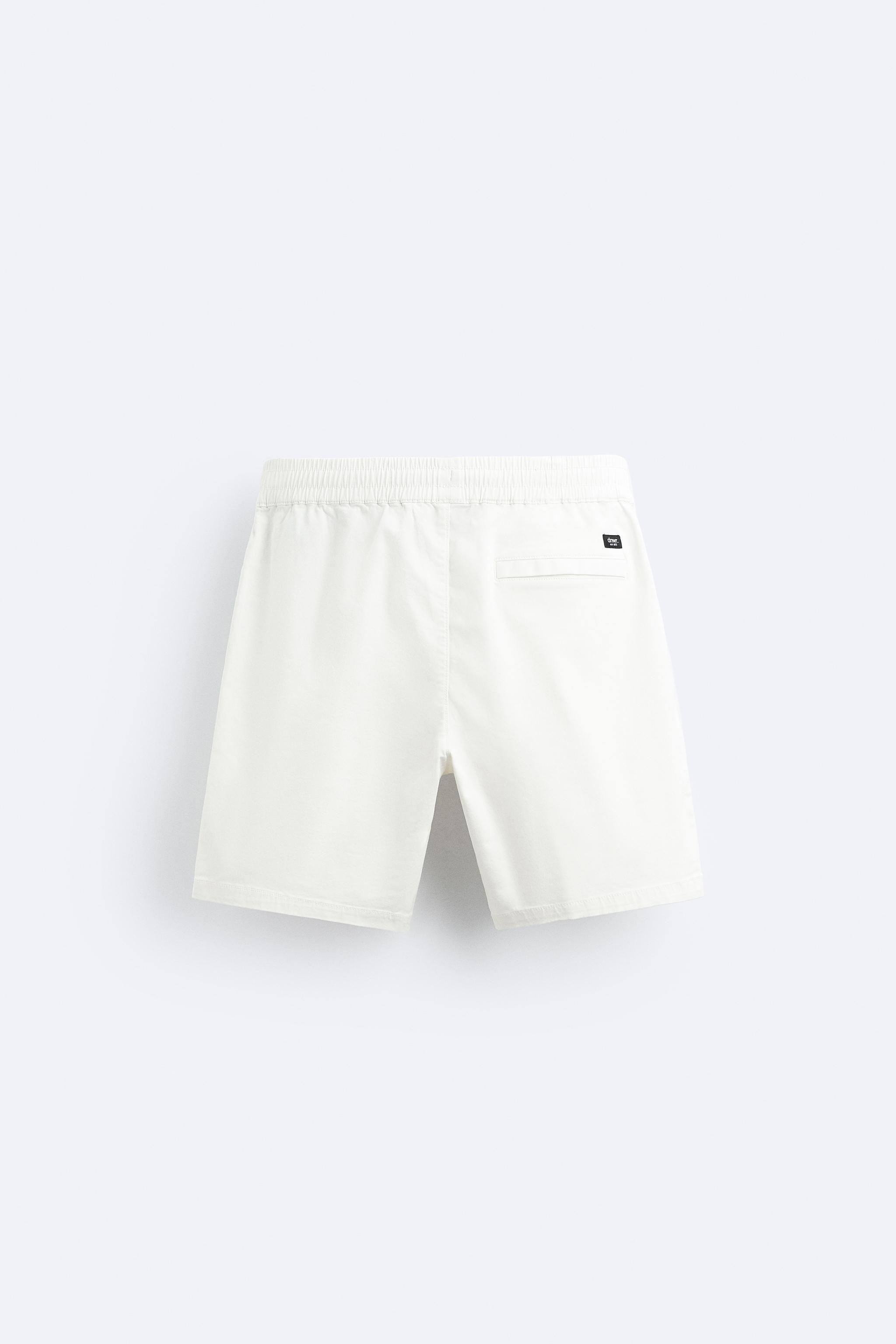 White jogger outlet shorts