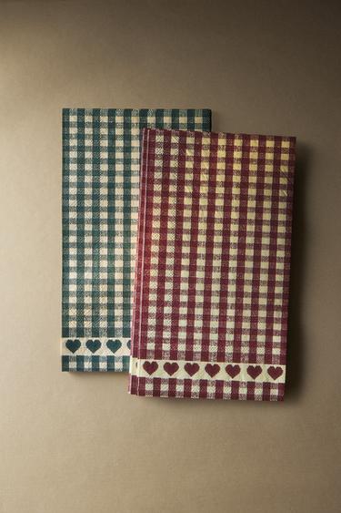 Zara CHRISTMAS HEART PAPER NAPKINS (PACK OF 30) - 紅色