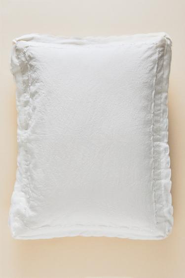 CHILDREN'S CUSHION COVER WITH SCALLOPED EDGE - Oyster-white by Zara - Image 5