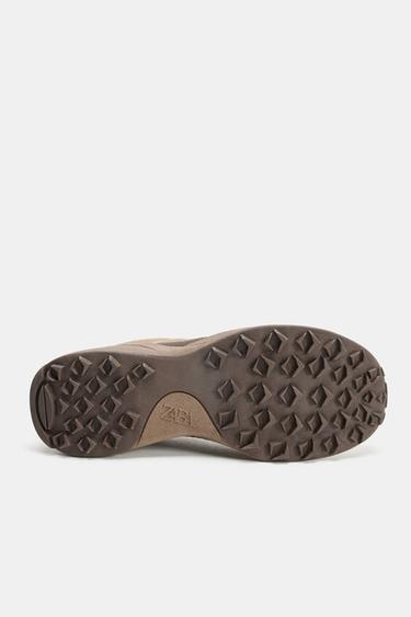 TREKKING STYLE TRAINERS - Brown by Zara - Image 7