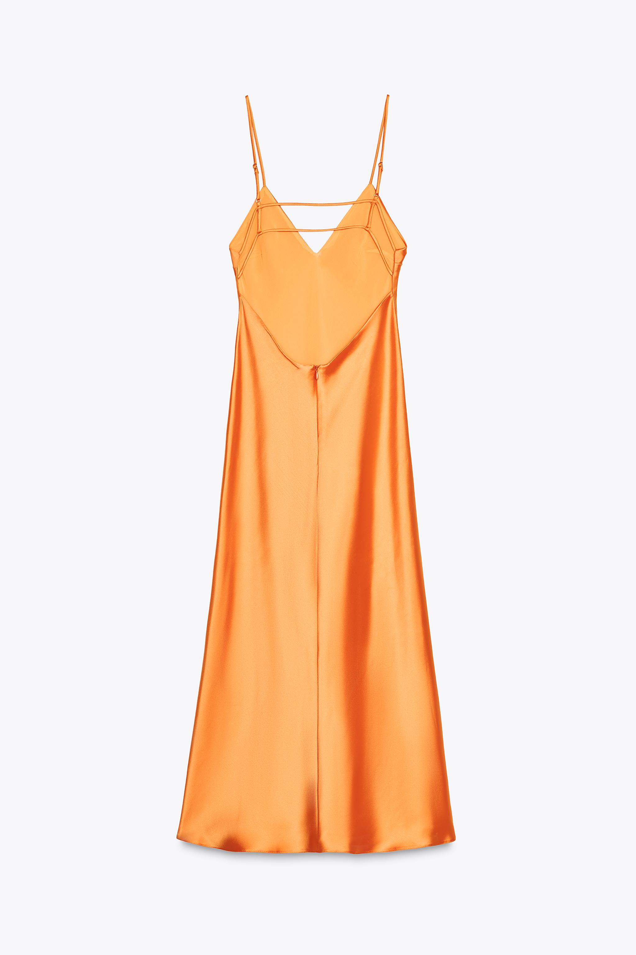 open lace back dress Zara Satin Cut Out Mini  Rent To Dress NZ