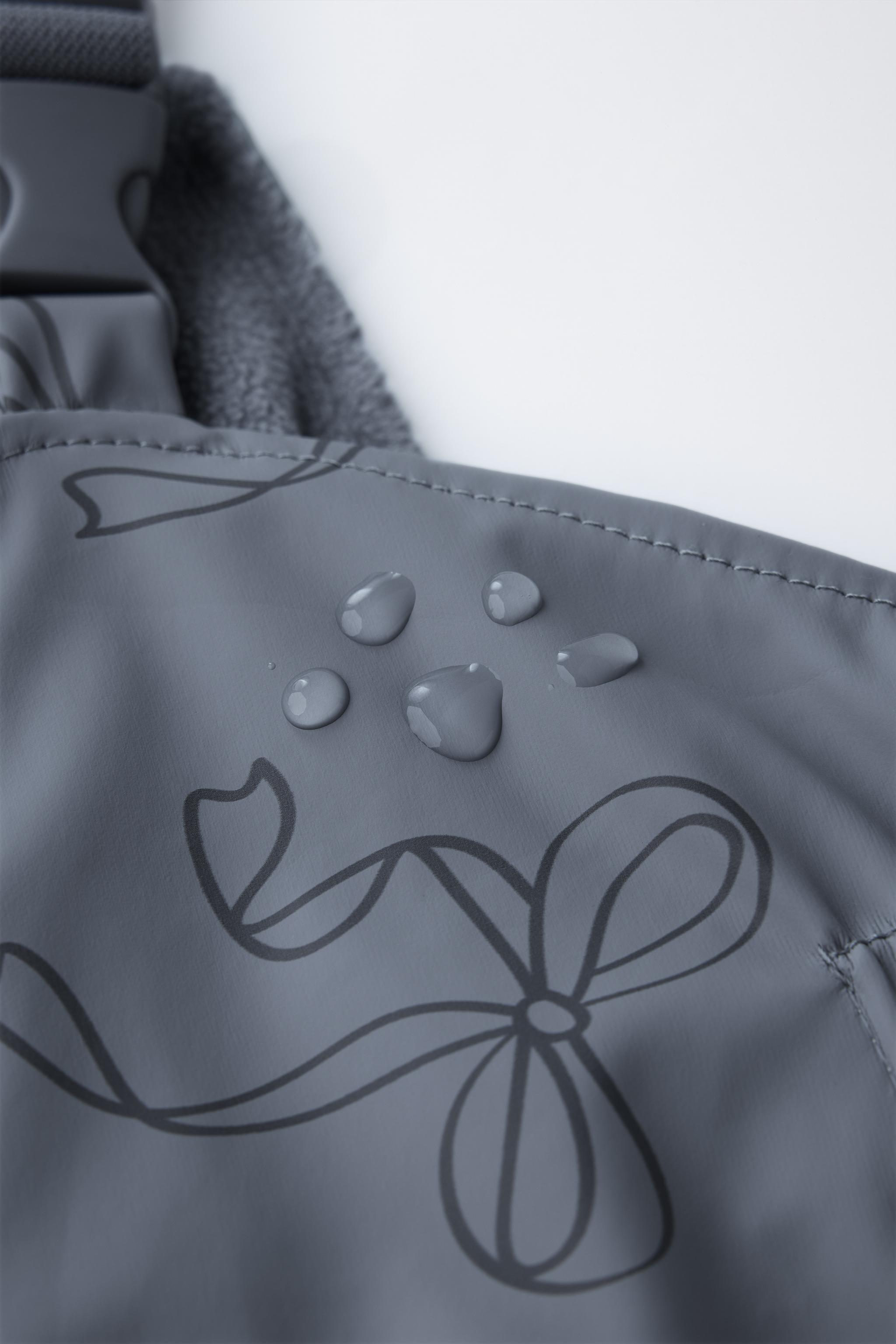 SALOPETTE GOMMÉE IMPRIMÉE WATER RESISTANT