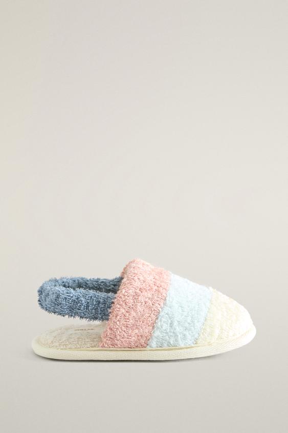 KINDERHAUSSCHUH HANDTUCH BAD - Blau von Zara - Bild 0