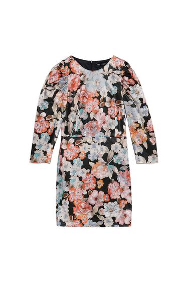 FLORAL PRINT DRESS