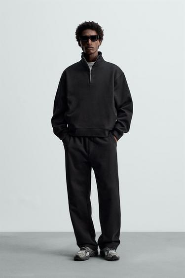 ROUPA ESPORTIVA PESO PESADO REGULAR FIT - Azul-vigoré da Zara - Imagem 0