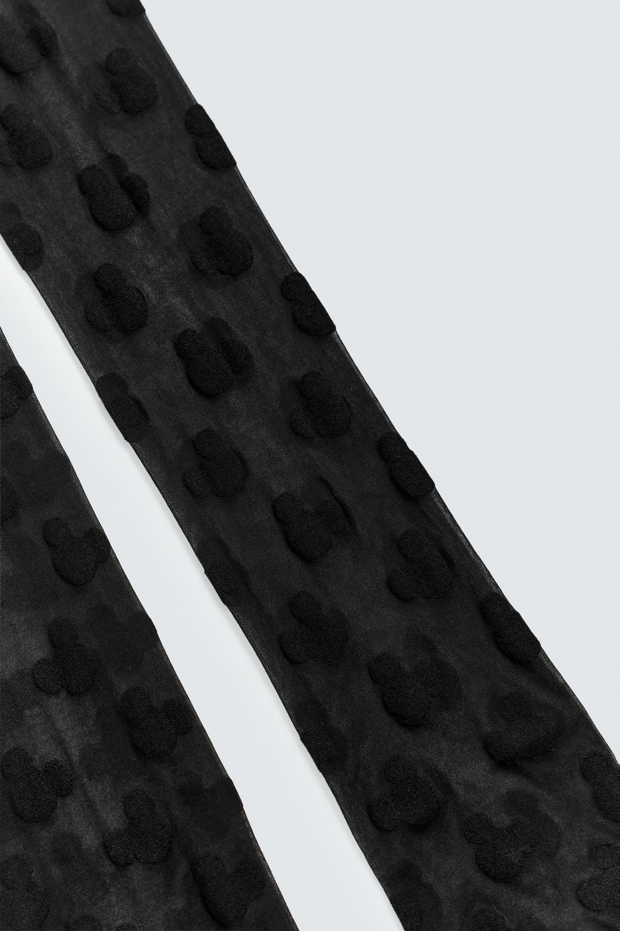 ミッキーマウス シルエット タイツ HARRY LAMBERT FOR ZARA X DISNEY