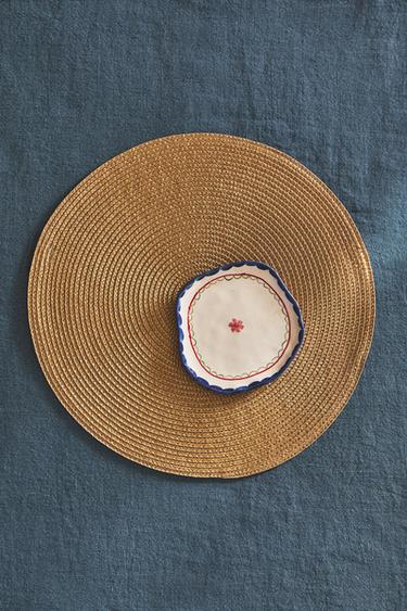ROUND PLACEMAT (PACK OF 2) - Brown by Zara