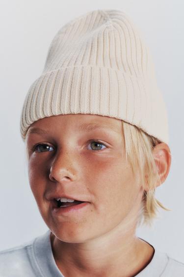 PLAIN KNIT BEANIE - Ice by Zara - Image 0
