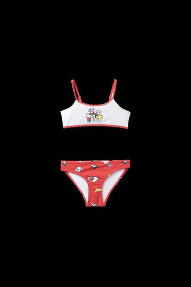6-14 AÑOS/ BIKINI HELLO KITTY AND FRIENDS © SANRIO - Rojo de Zara - Imagen 0