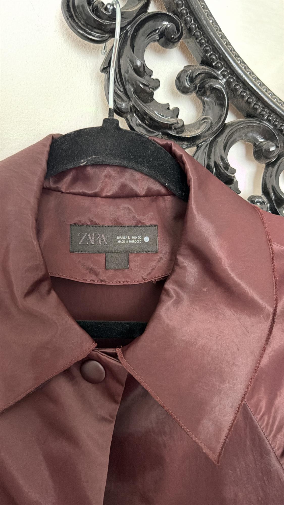 ZW COLLECTION SATIN JACKET - Image 2