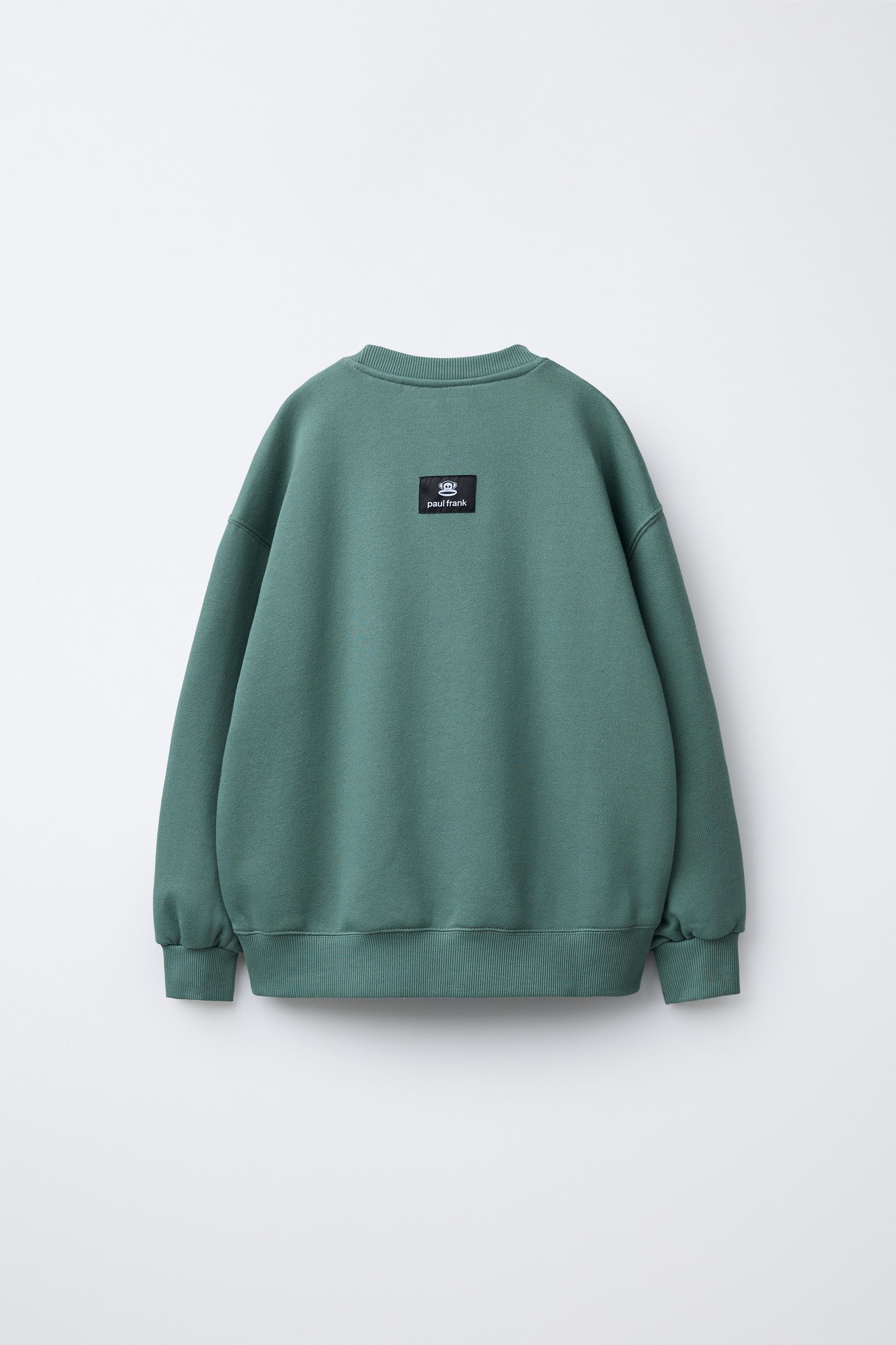 PAUL FRANK ® RAISED TEXT SWEATSHIRT