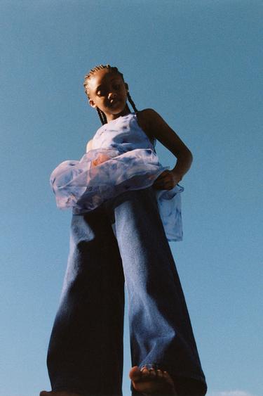 CULOTTE-JEANS - Felblauw van Zara